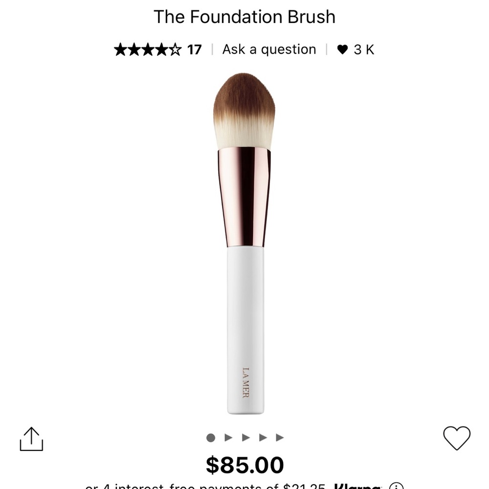 La Mer Foundation brush